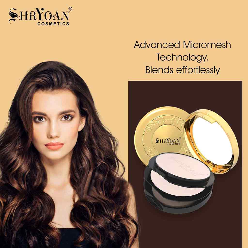 Shryoan 2 In 1 Oil Control Compact Powder 23G