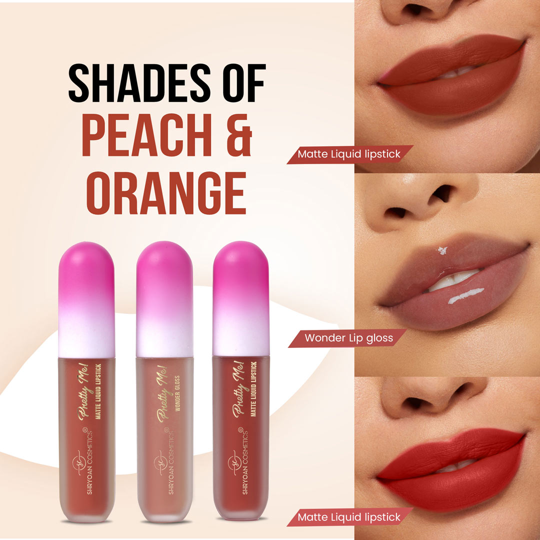 Shryoan Pretty Me! Liquid Matte Lipsticks & Lip Gloss