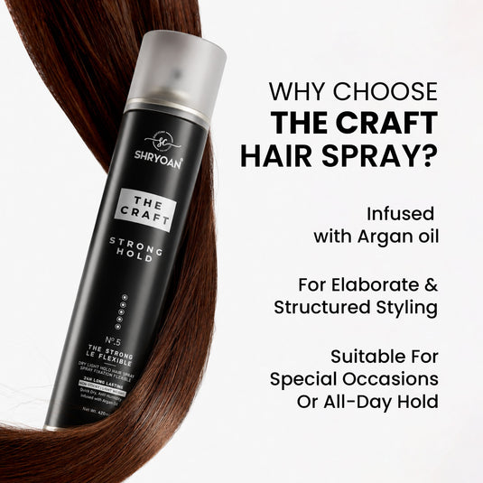 Shryoan The Craft Strong Hold Hair Spray | Hold No. 5