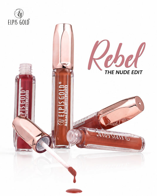 Rebel Matte Liquid Lipstick | Long-Lasting, Non-Glossy