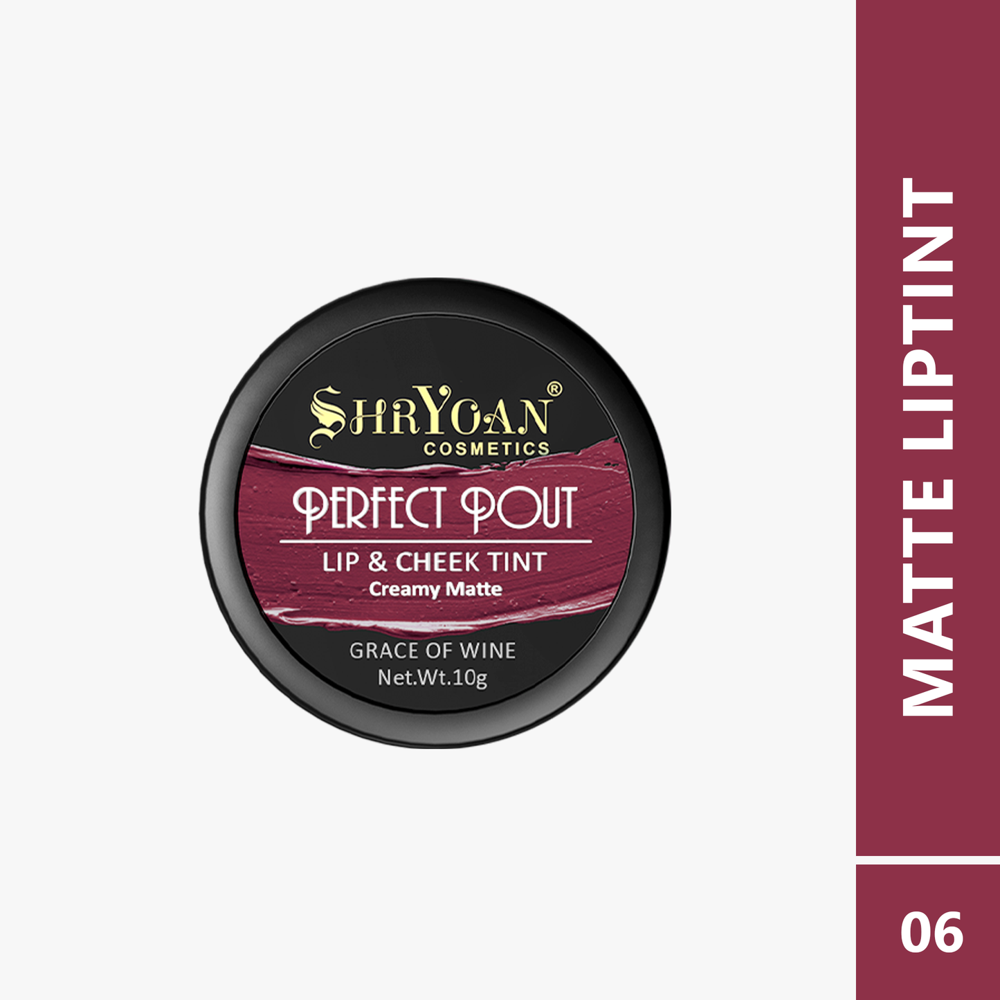 Shryoan Perfect Pout Creamy  Matte Cheek & Lip Tint 10G