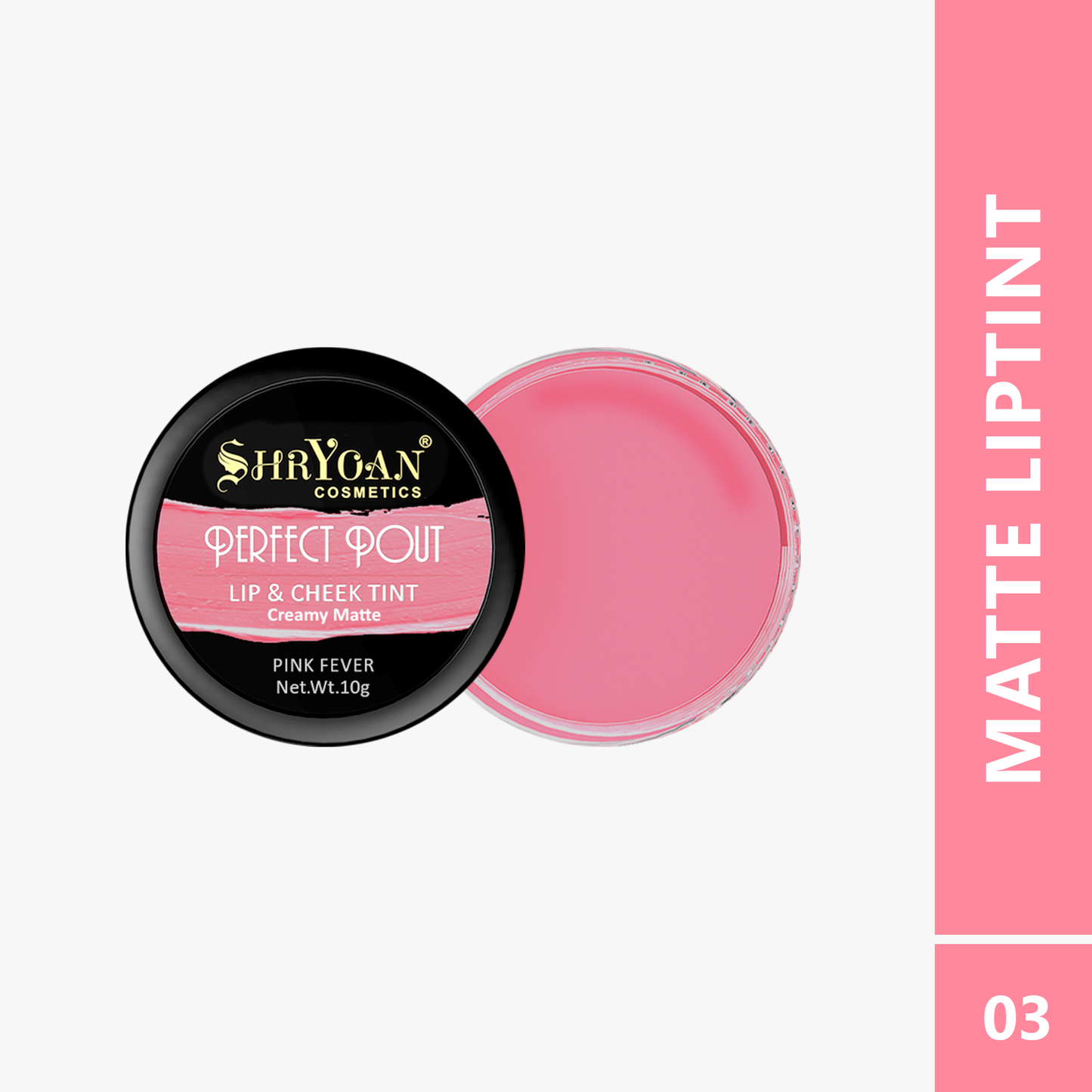 Shryoan Perfect Pout Creamy  Matte Cheek & Lip Tint 10G