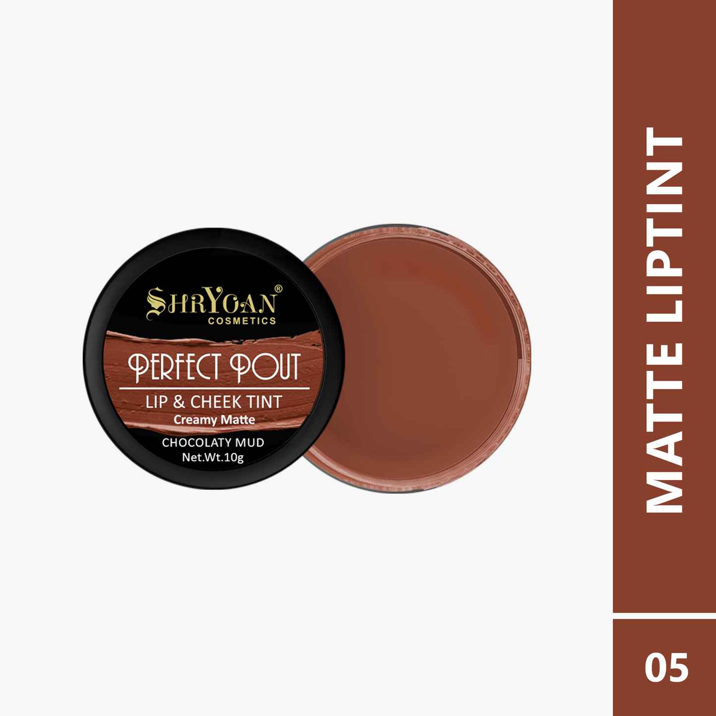 Shryoan Perfect Pout Creamy  Matte Cheek & Lip Tint 10G