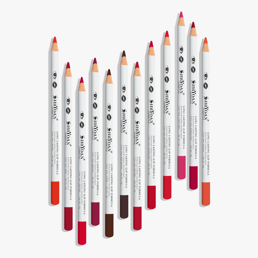 Shryoan Long Lasting ILip Formula Lipliner Eyeliner Pencil Set Of 12 Pc