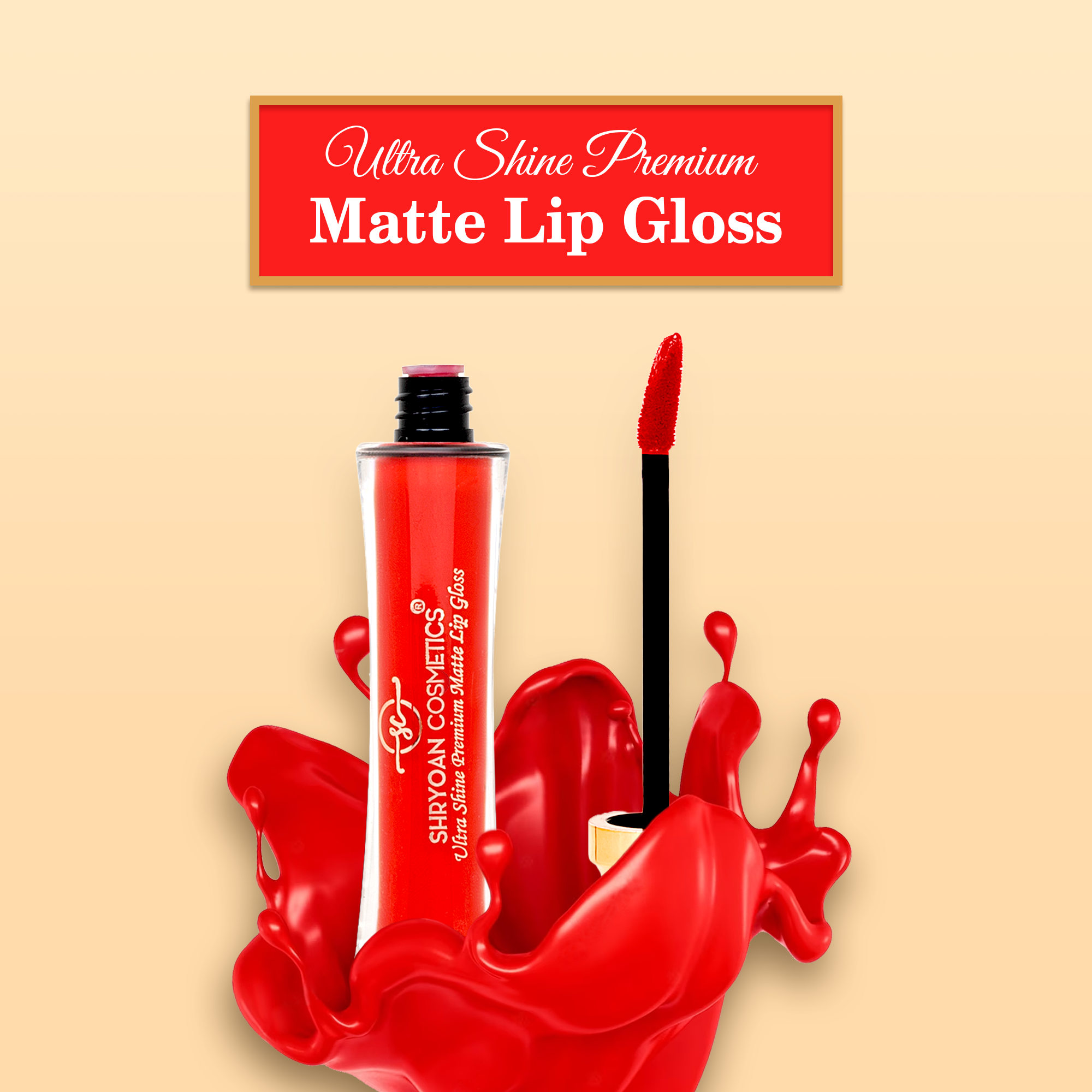 Shryoan matte liquid lip gloss