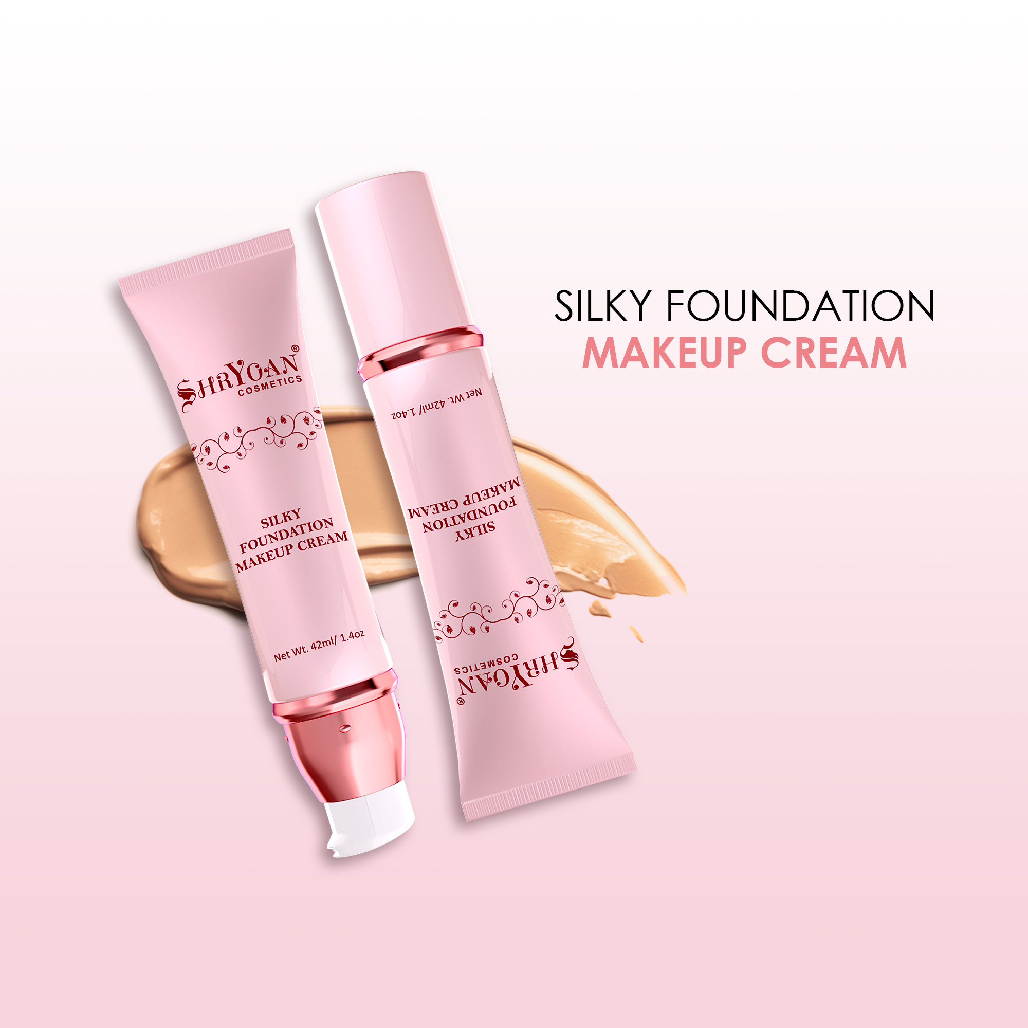 Shryoan Silky Foundation Makeup Cream
