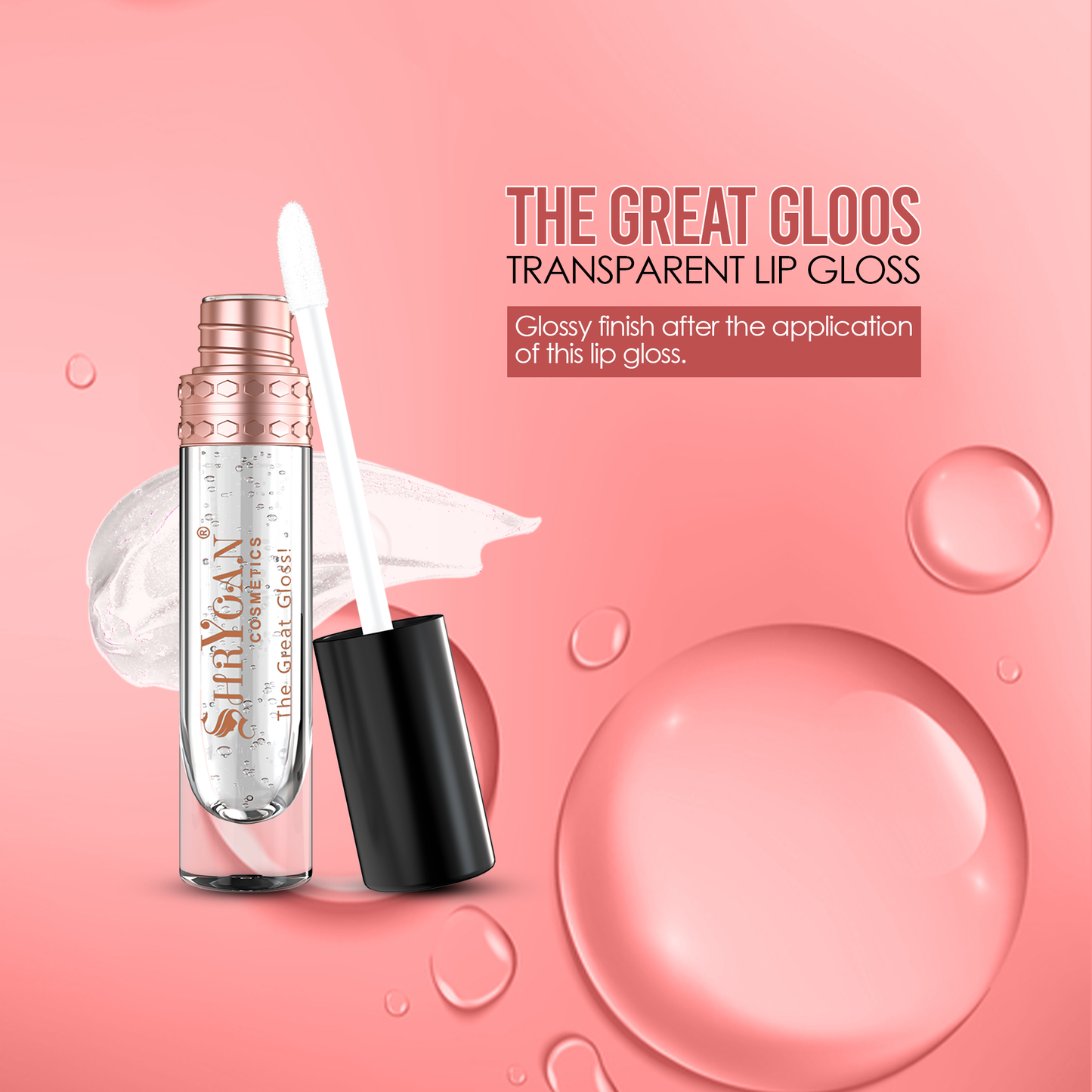 Transparent Long Lasting Lip Shine