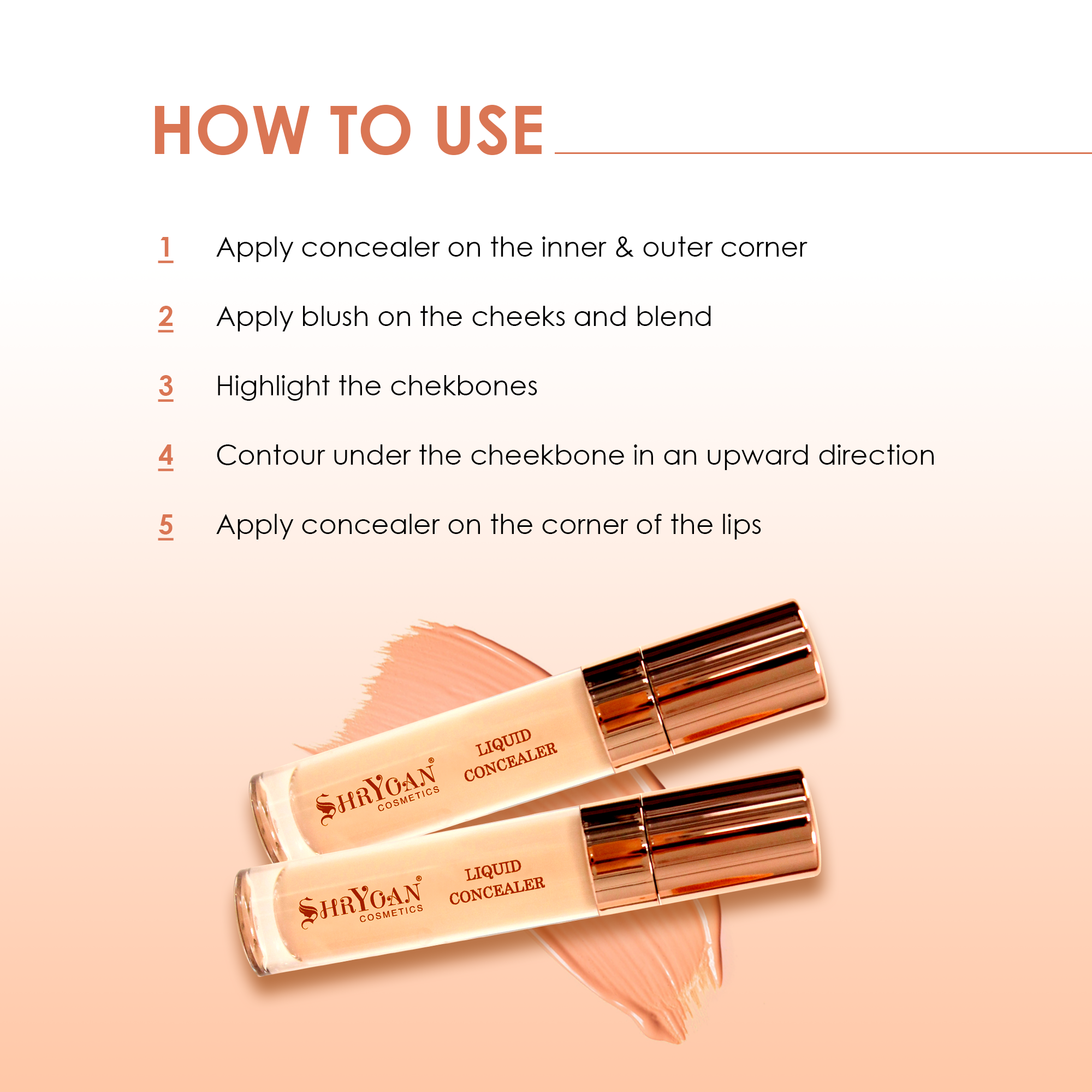 SHRYOAN FULL COVER LIQUID CONCEALER