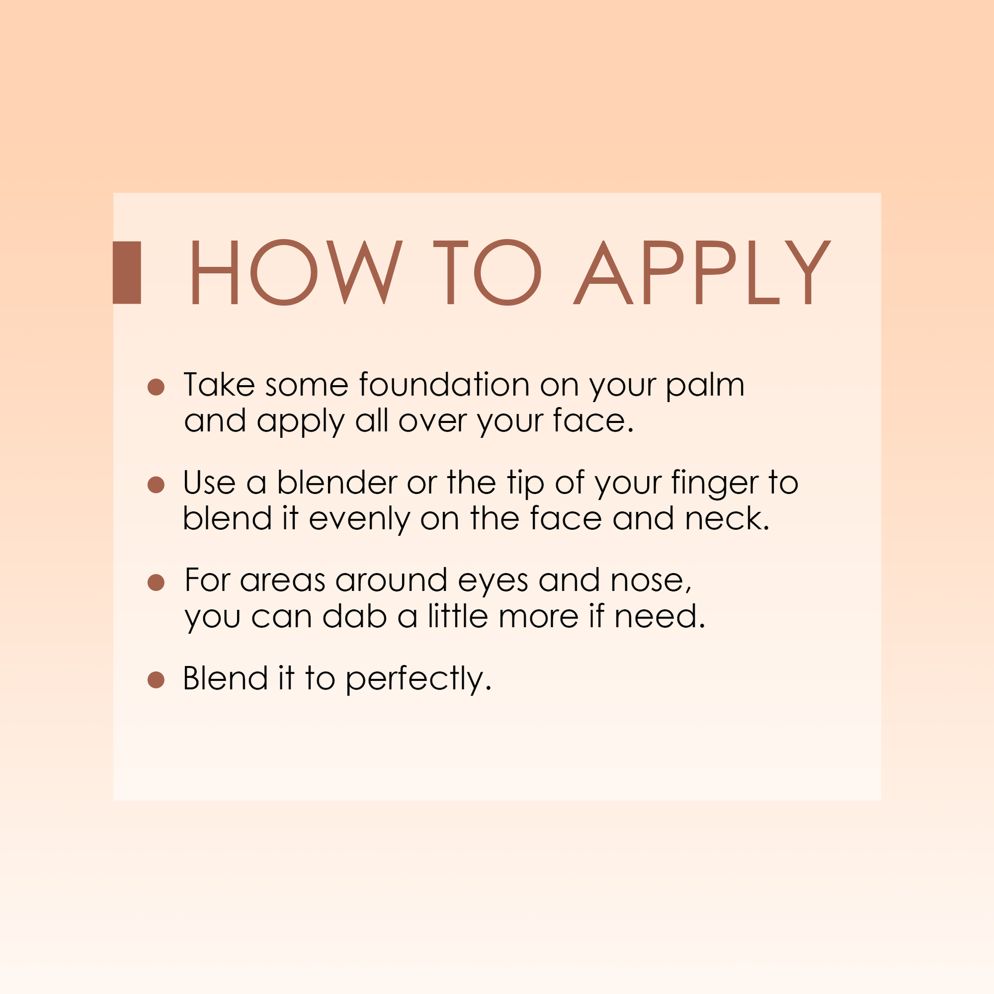 High Coverage Foundation