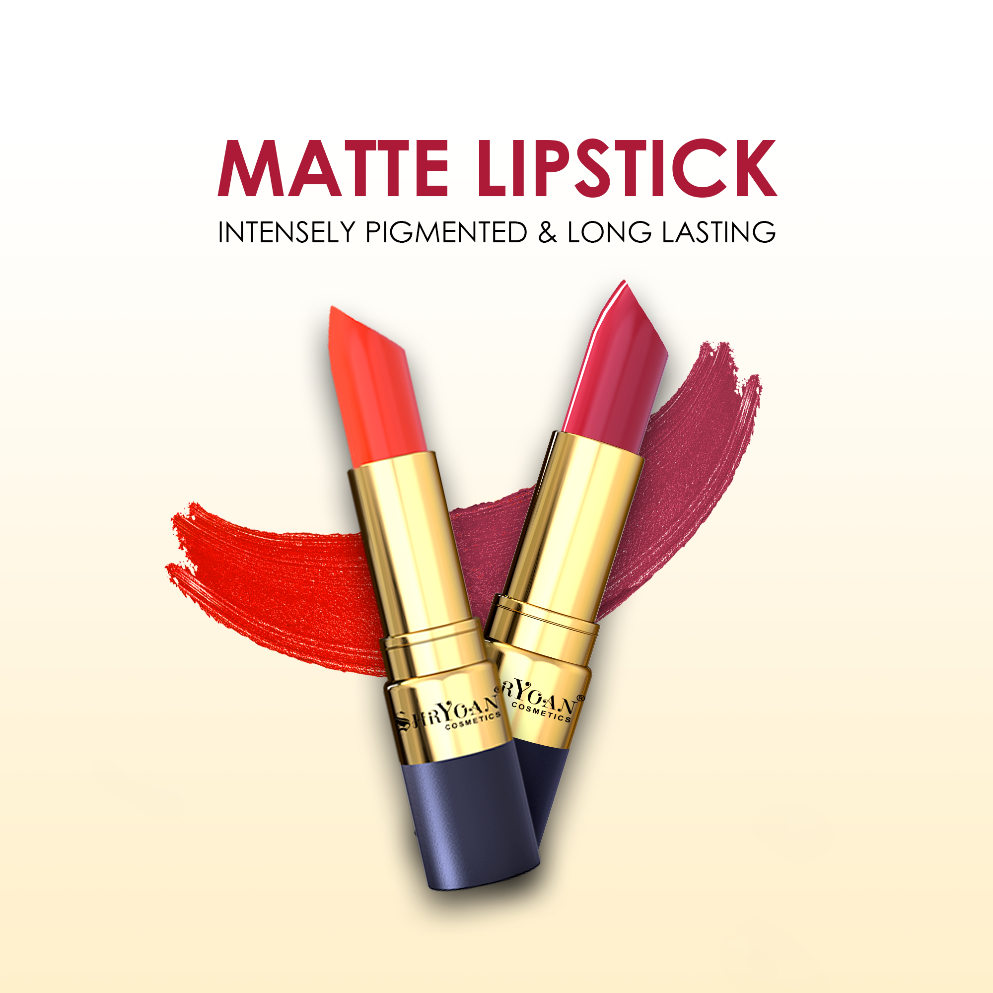 Shryoan Matte Finish Long Lasting Lipstick